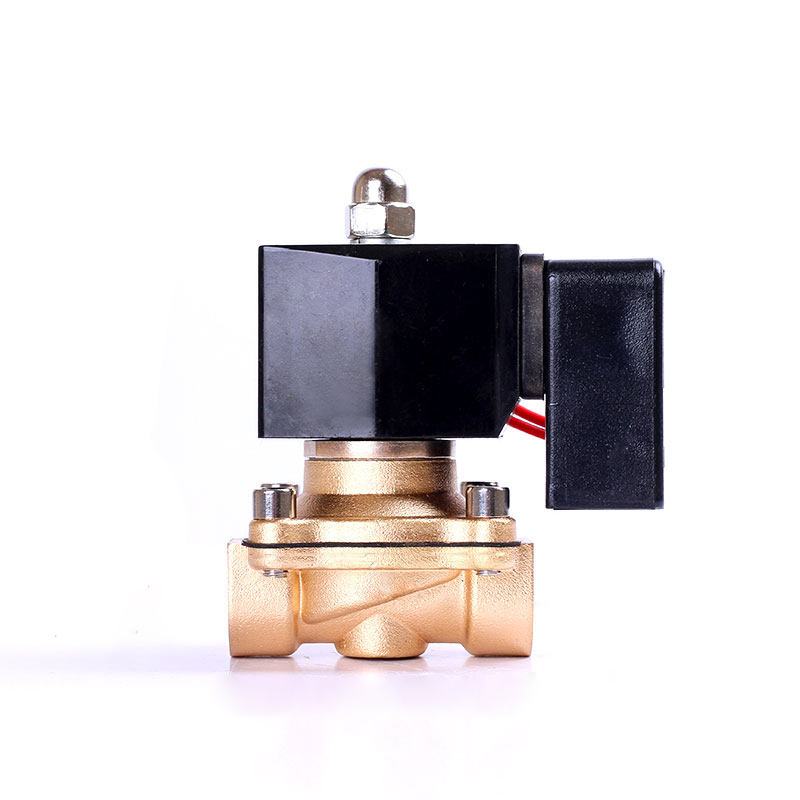 Saving Energy Non Hot Water Solenoid Valve 24v 12v Brass Normally Closed for Long TIme Working Manufacturer